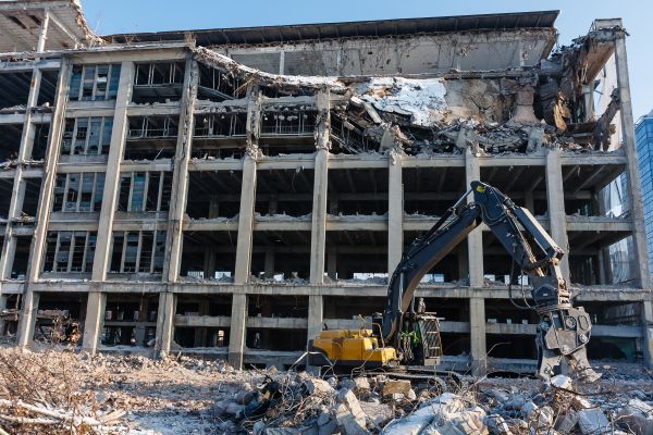 Commercial Building Demolition in Granger