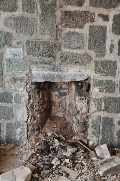Hearth Demolition in Granger