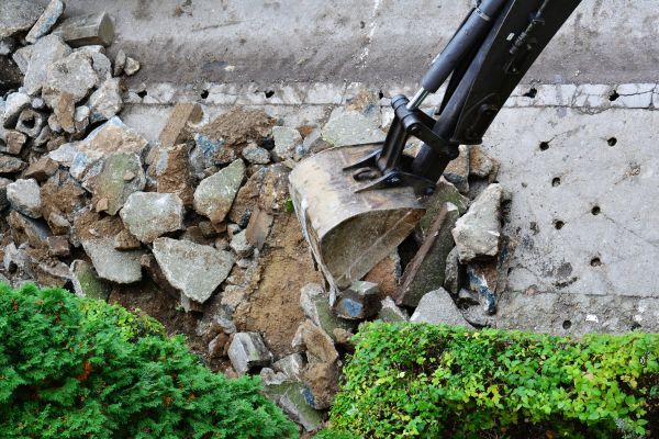 Concrete Pathway Removal in Granger